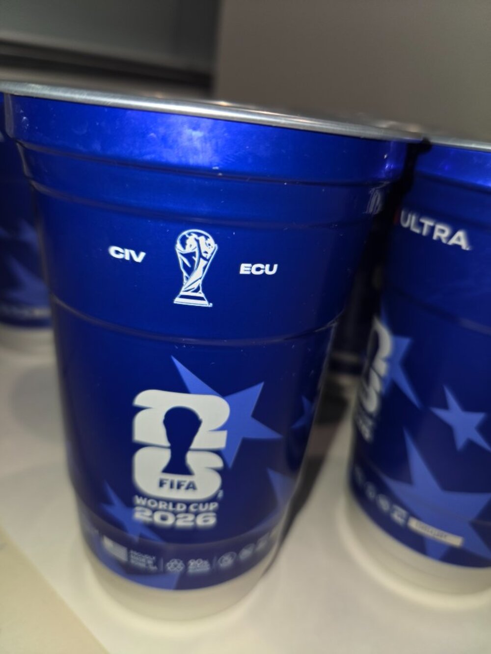 FIFA World Cup 2026 CIV vs Ecuador Philadelphia Official Michelob ULTRA Cup x1 - Picture 9 of 9